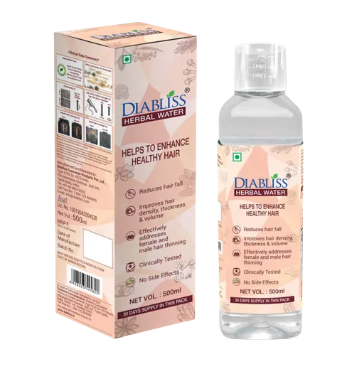 Diabliss Herbal Water For Healthy Hair 500 ml 1.webp